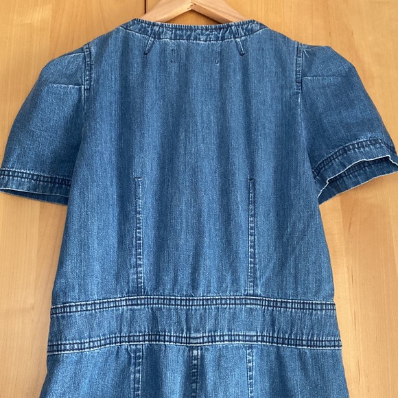 J.Crew Point Sur Patch Pocket Denim Coveralls size 4 - Picture 14 of 15